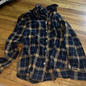 Flannel h&m button up